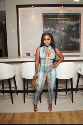 Serpent Seduction Jumpsuit