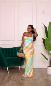 Summer Mirage Tie-Dye Maxi Dress