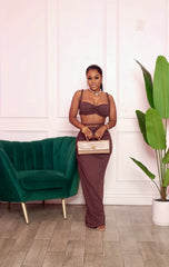 Cocoa Twist Two-Piece Set