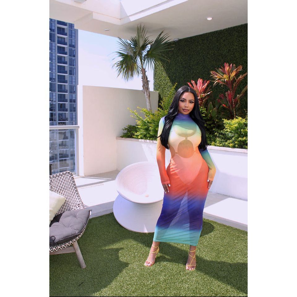 Mesh Of Paradise Dress
